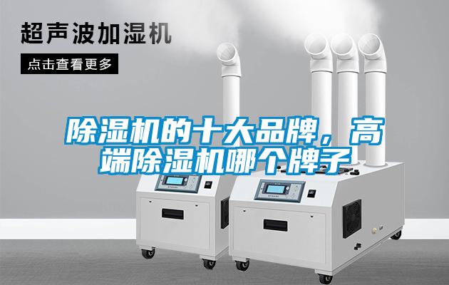 除濕機的十大品牌，高端除濕機哪個牌子