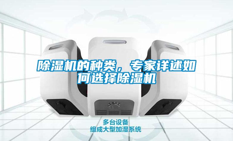 除濕機(jī)的種類，專家詳述如何選擇除濕機(jī)