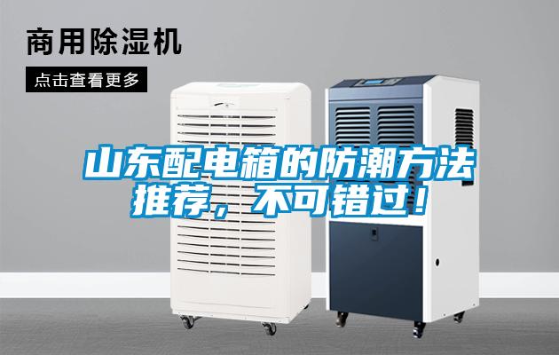 山東配電箱的防潮方法推薦，不可錯(cuò)過(guò)！