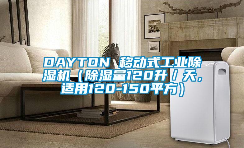 DAYTON 移動(dòng)式工業(yè)除濕機(jī)（除濕量120升／天，適用120-150平方）