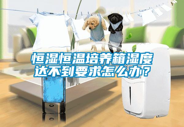 恒濕恒溫培養(yǎng)箱濕度達不到要求怎么辦？