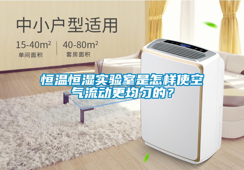 恒溫恒濕實驗室是怎樣使空氣流動更均勻的？
