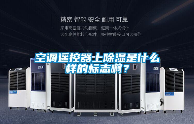 空調(diào)遙控器上除濕是什么樣的標志??？