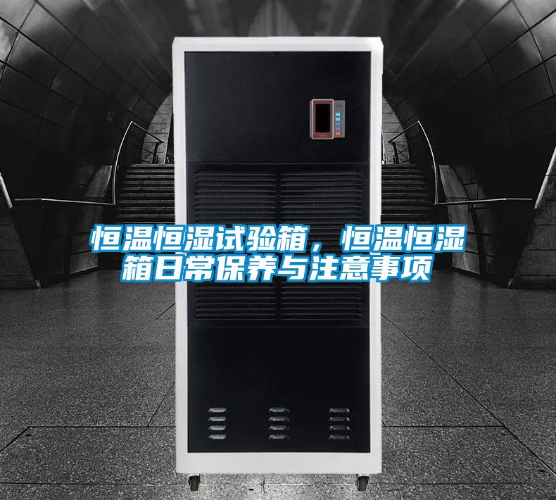 恒溫恒濕試驗(yàn)箱，恒溫恒濕箱日常保養(yǎng)與注意事項(xiàng)