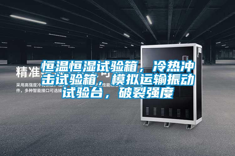 恒溫恒濕試驗箱，冷熱沖擊試驗箱，模擬運輸振動試驗臺，破裂強度