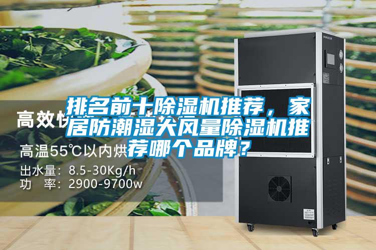 排名前十除濕機推薦，家居防潮濕大風量除濕機推薦哪個品牌？