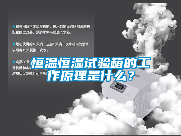 恒溫恒濕試驗箱的工作原理是什么？