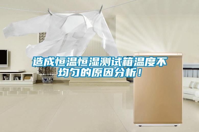 造成恒溫恒濕測試箱溫度不均勻的原因分析！