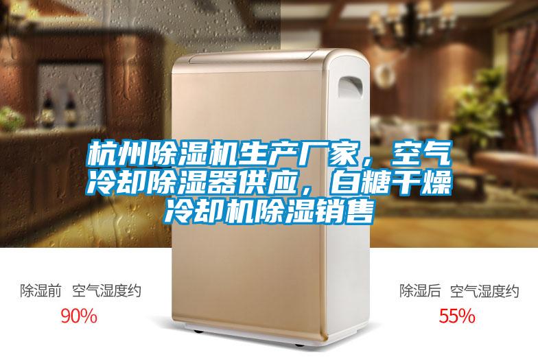 杭州除濕機生產(chǎn)廠家，空氣冷卻除濕器供應(yīng)，白糖干燥冷卻機除濕銷售