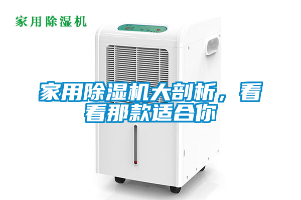 家用除濕機(jī)大剖析，看看那款適合你