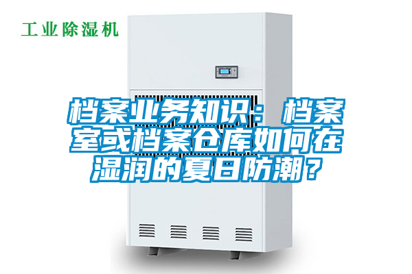 檔案業(yè)務(wù)知識(shí)：檔案室或檔案?jìng)}庫(kù)如何在濕潤(rùn)的夏日防潮？