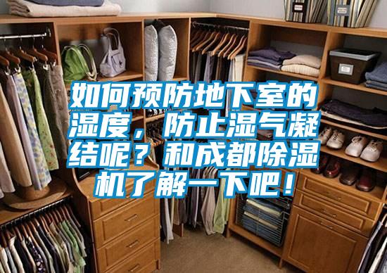 如何預防地下室的濕度，防止?jié)駳饽Y呢？和成都除濕機了解一下吧！