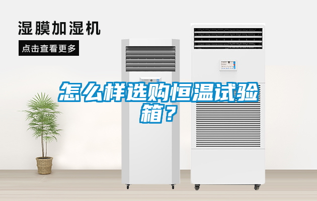 怎么樣選購恒溫試驗箱？