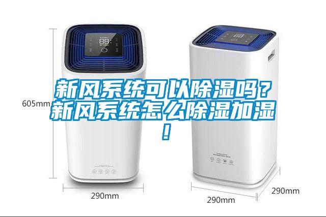 新風系統(tǒng)可以除濕嗎？新風系統(tǒng)怎么除濕加濕！
