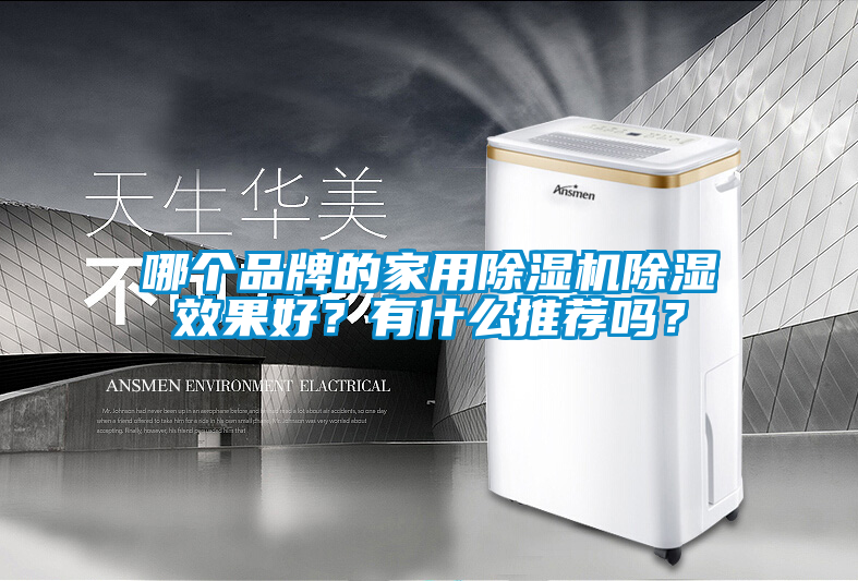 哪個品牌的家用除濕機除濕效果好？有什么推薦嗎？