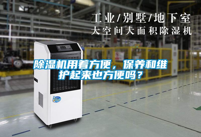 除濕機用著方便，保養(yǎng)和維護起來也方便嗎？