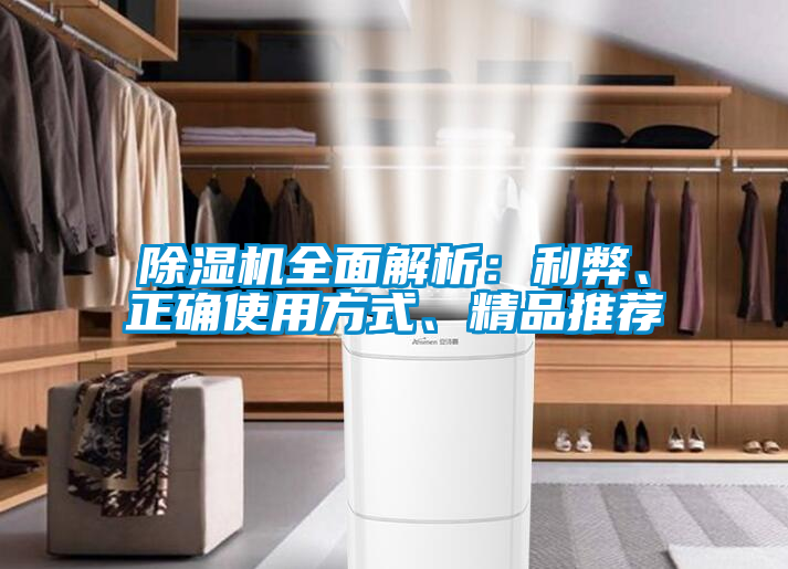 除濕機全面解析：利弊、正確使用方式、精品推薦