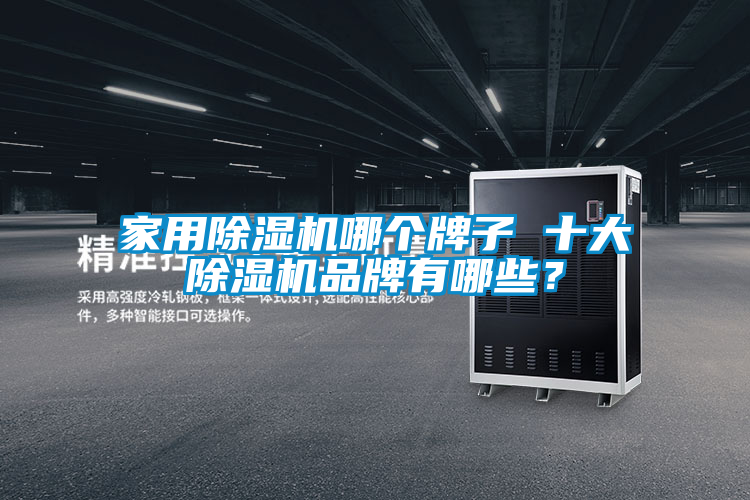 家用除濕機哪個牌子 十大除濕機品牌有哪些？