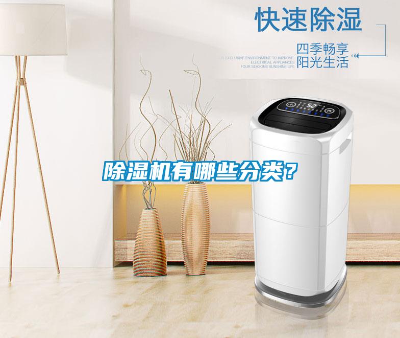 除濕機有哪些分類？