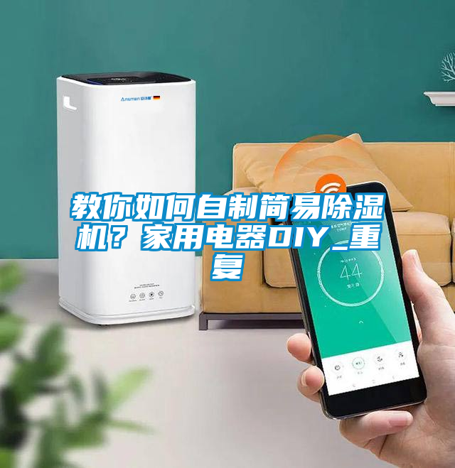 教你如何自制簡(jiǎn)易除濕機(jī)？家用電器DIY_重復(fù)