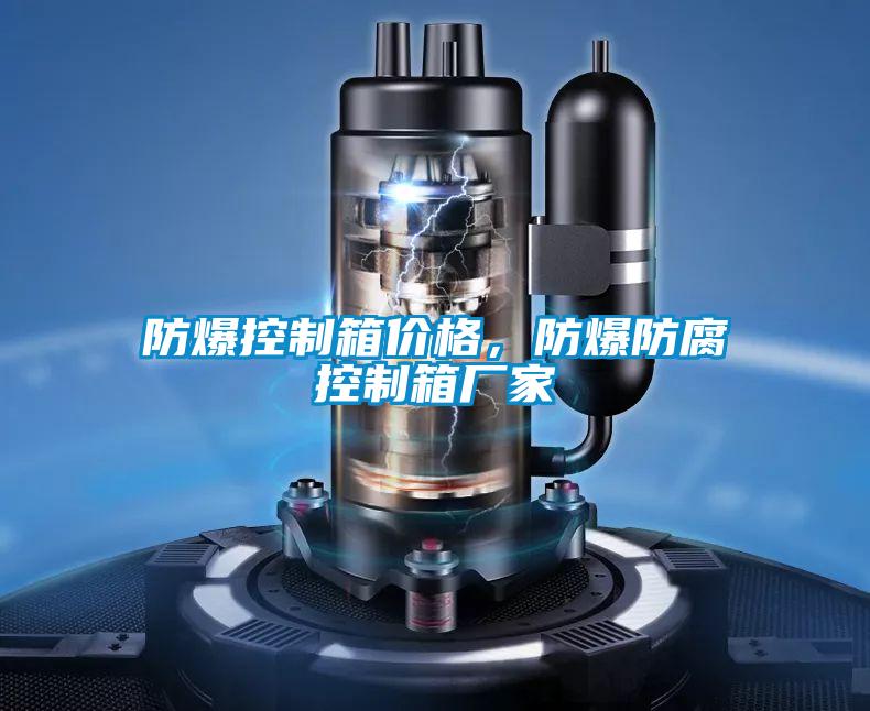 防爆控制箱價格，防爆防腐控制箱廠家