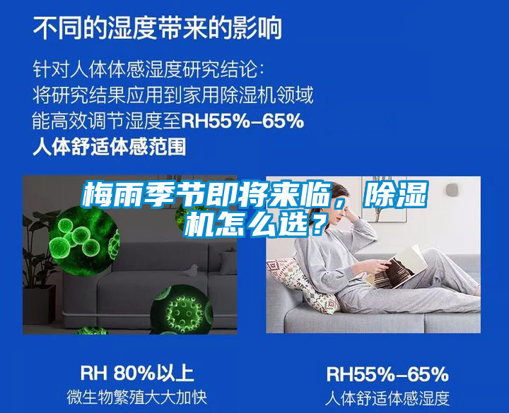 梅雨季節(jié)即將來臨，除濕機怎么選？
