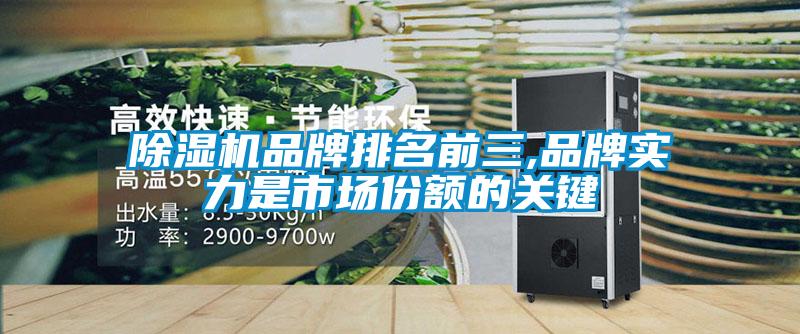 除濕機(jī)品牌排名前三,品牌實(shí)力是市場份額的關(guān)鍵