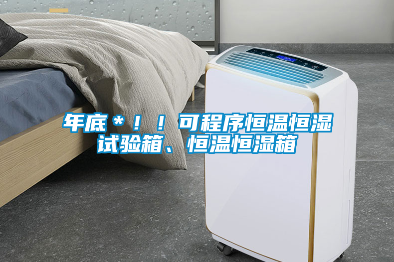 年底＊！！可程序恒溫恒濕試驗(yàn)箱、恒溫恒濕箱