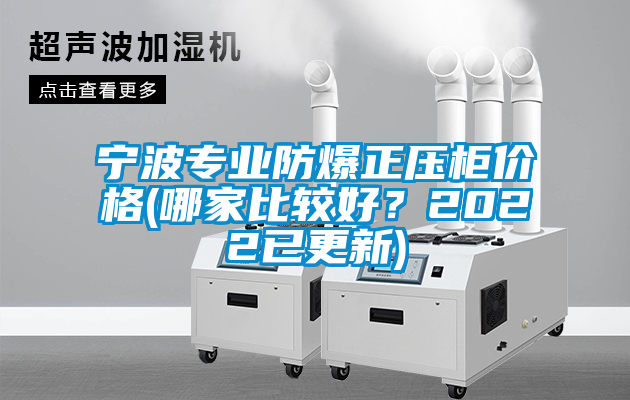 寧波專業(yè)防爆正壓柜價格(哪家比較好？2022已更新)