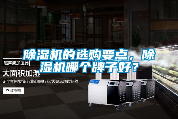 除濕機(jī)的選購要點(diǎn)，除濕機(jī)哪個(gè)牌子好？