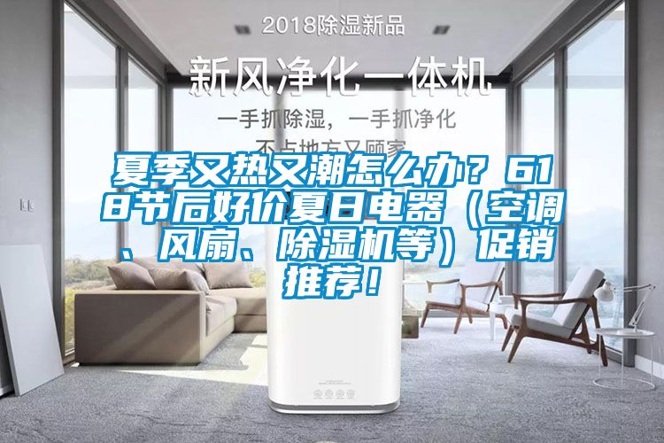 夏季又熱又潮怎么辦？618節(jié)后好價夏日電器（空調(diào)、風(fēng)扇、除濕機(jī)等）促銷推薦！