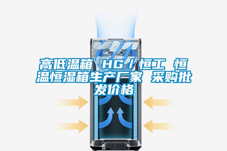 高低溫箱 HG／恒工 恒溫恒濕箱生產廠家 采購批發(fā)價格