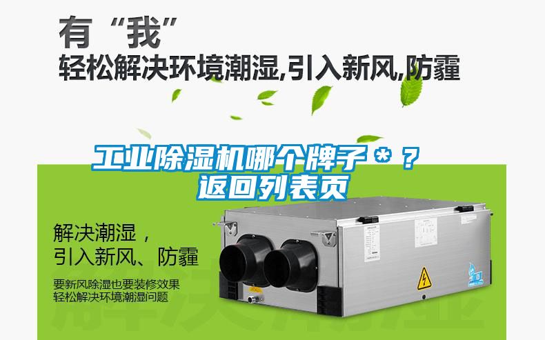 工業(yè)除濕機(jī)哪個(gè)牌子＊？ 返回列表頁(yè)