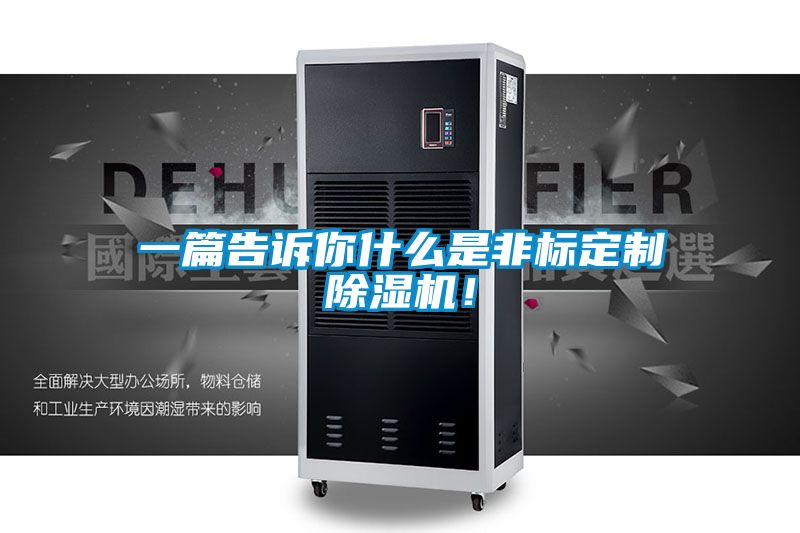 一篇告訴你什么是非標(biāo)定制除濕機(jī)！