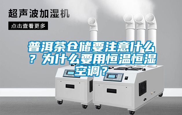 普洱茶倉(cāng)儲(chǔ)要注意什么？為什么要用恒溫恒濕空調(diào)？
