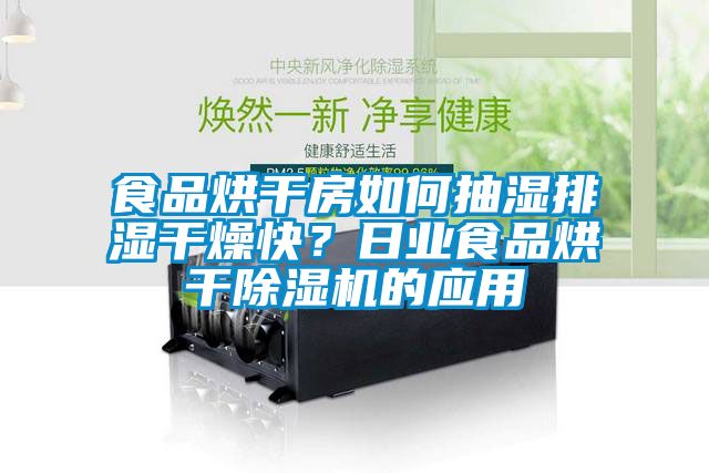 食品烘干房如何抽濕排濕干燥快？日業(yè)食品烘干除濕機(jī)的應(yīng)用