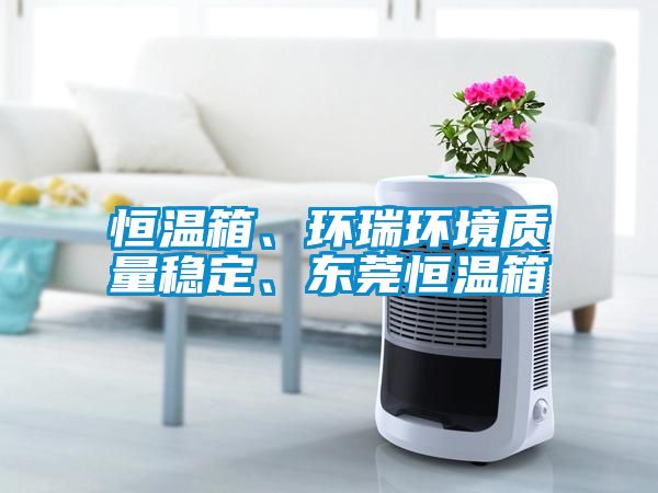 恒溫箱、環(huán)瑞環(huán)境質(zhì)量穩(wěn)定、東莞恒溫箱