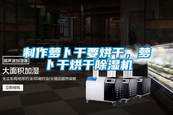 制作蘿卜干要烘干，蘿卜干烘干除濕機(jī)