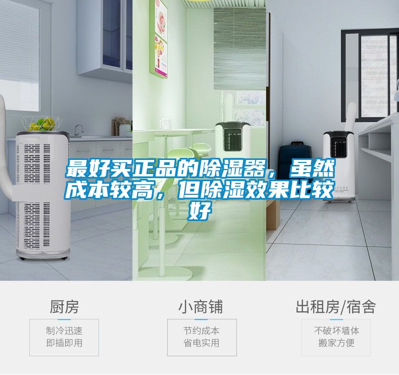 最好買正品的除濕器，雖然成本較高，但除濕效果比較好