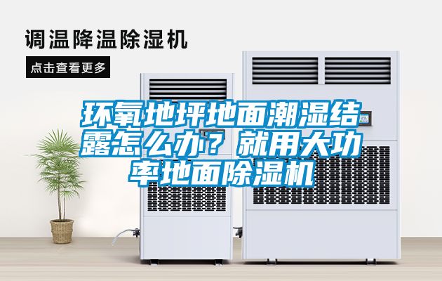 環(huán)氧地坪地面潮濕結(jié)露怎么辦？就用大功率地面除濕機(jī)