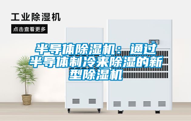 半導(dǎo)體除濕機：通過半導(dǎo)體制冷來除濕的新型除濕機