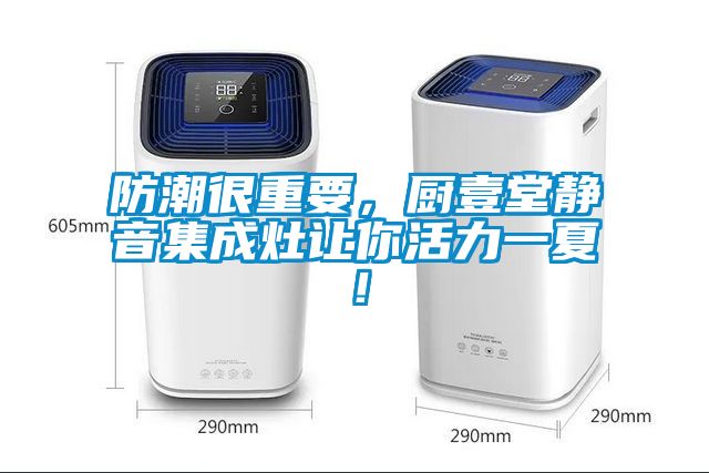 防潮很重要，廚壹堂靜音集成灶讓你活力一夏！