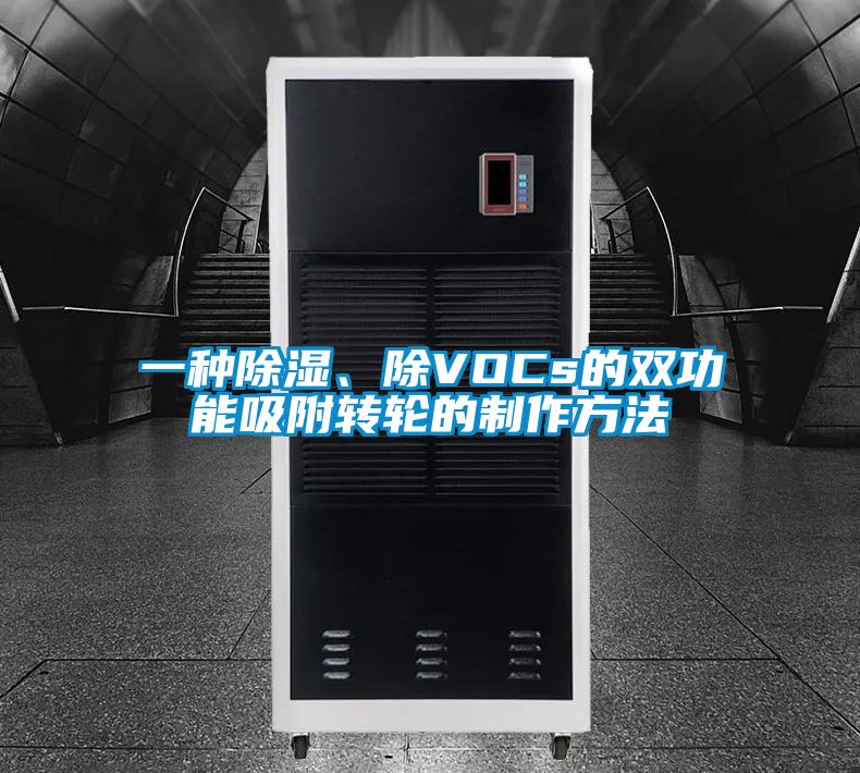 一種除濕、除VOCs的雙功能吸附轉(zhuǎn)輪的制作方法