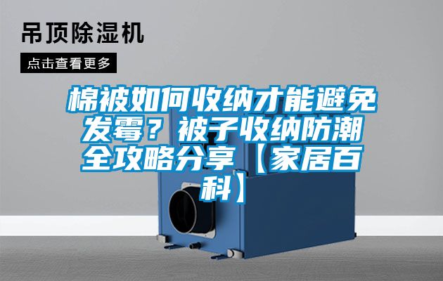 棉被如何收納才能避免發(fā)霉？被子收納防潮全攻略分享【家居百科】