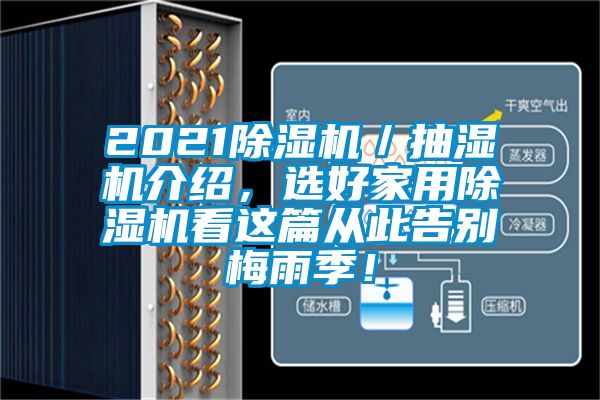 2021除濕機(jī)／抽濕機(jī)介紹，選好家用除濕機(jī)看這篇從此告別梅雨季！