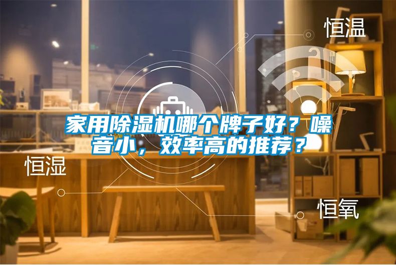 家用除濕機哪個牌子好？噪音小，效率高的推薦？