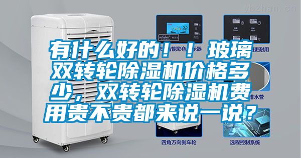 有什么好的?。〔Ａщp轉(zhuǎn)輪除濕機價格多少，雙轉(zhuǎn)輪除濕機費用貴不貴都來說一說？